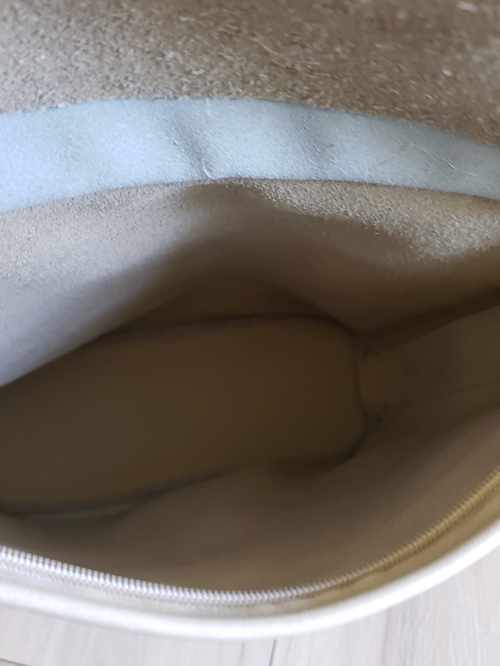 Vintage Coach Crossbody Whitney Bone White Leather Timeless USA Shoulder Bag - Picture 10 of 15